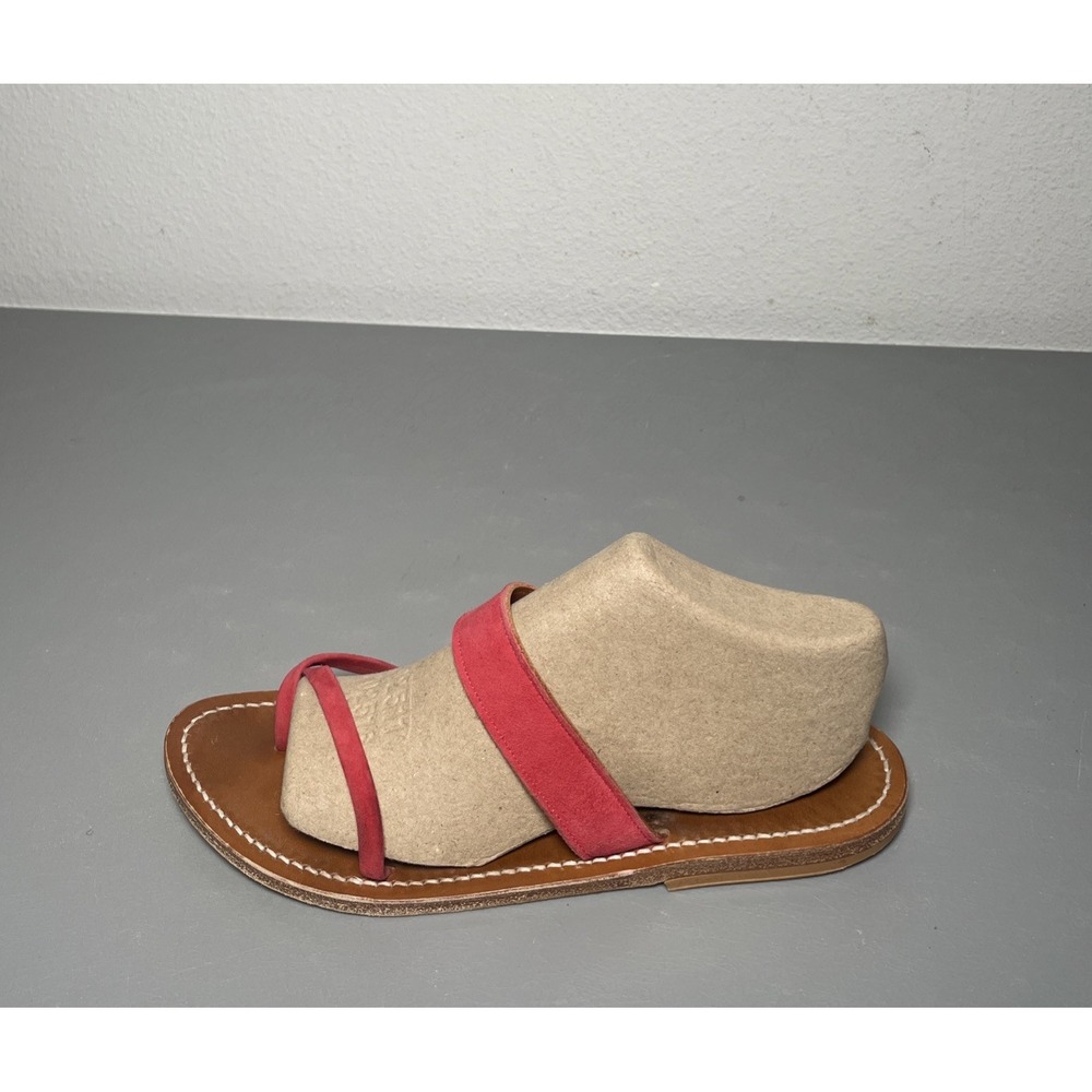 K.Jacques Saint-Tropez Suede Leather Sandals IT Women's Size EU41